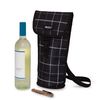 PackIt Freezable Napa Wine Bag - Black Grid_16062