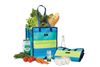PackIt Freezable Grocery Tote Bag Fresh Stripes Blue_33192