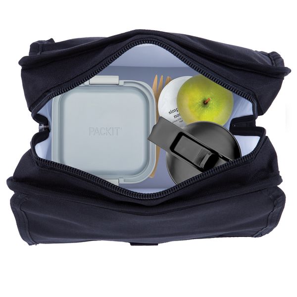 PackIt Freezable Lunch Bag - Black