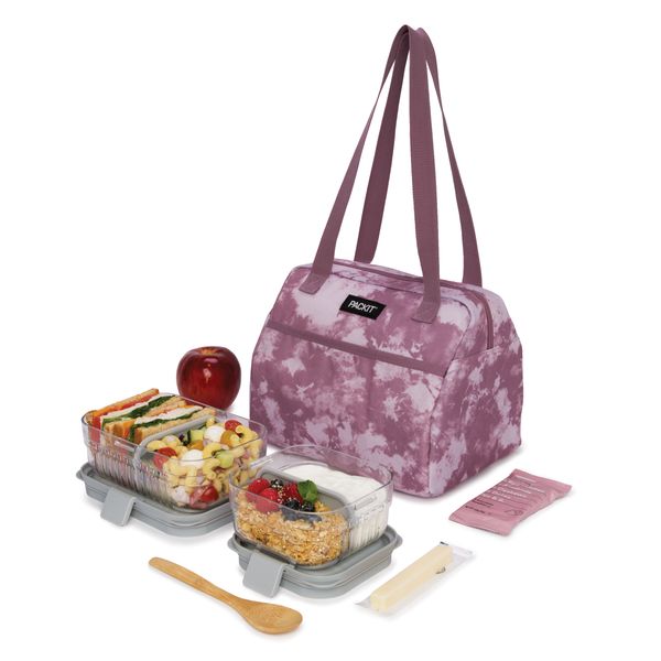 PackIt Freezable Hampton Bag - Mulberry