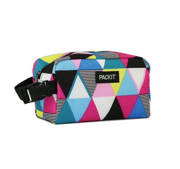 PackIt Freezable Snack Box - Triangle Stripe