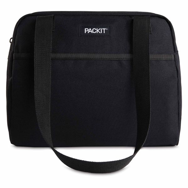PackIt Freezable Hampton Lunch Bag Black