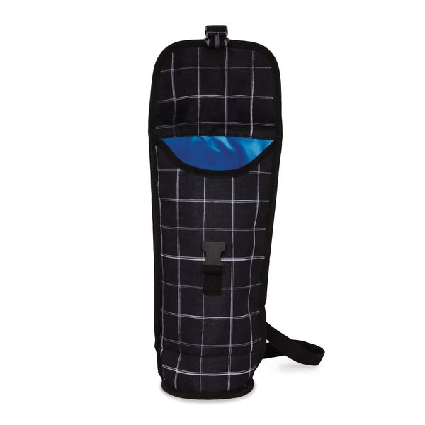 PackIt Freezable Napa Wine Bag - Black Grid